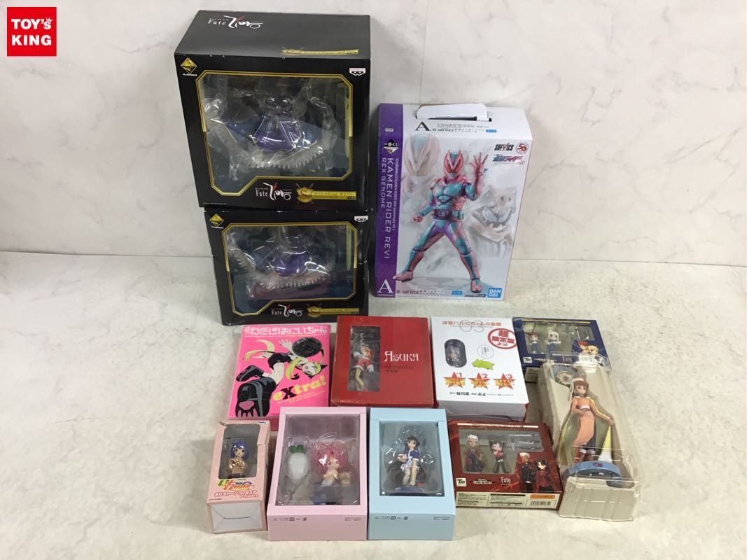 1円〜 同梱不可 ジャンク 一番くじフィギュア等 Fate/Zero、仮面ライダーリバイス、エヴァンゲリオン 他