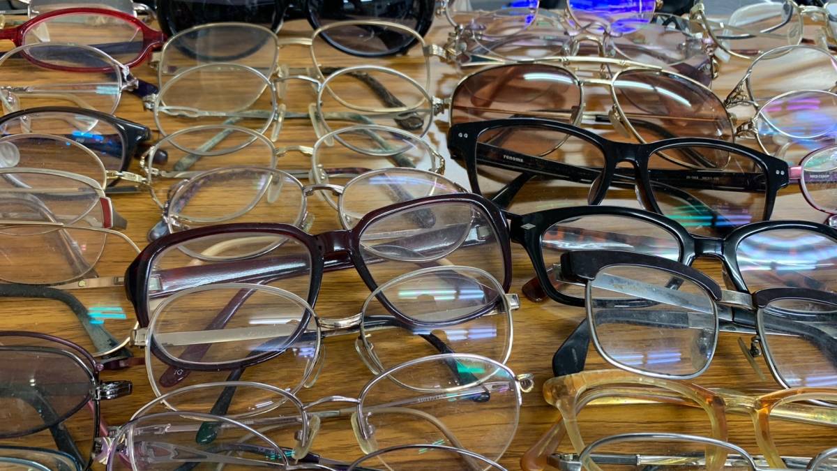 めがね メガネ 眼鏡 大量まとめ 190点以上 1円スタート - ジャンク 