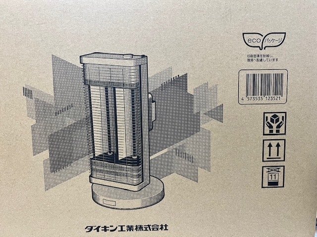 JT2302)ダイキン セラムヒート 遠赤外線暖房機 CER11YS-W マット