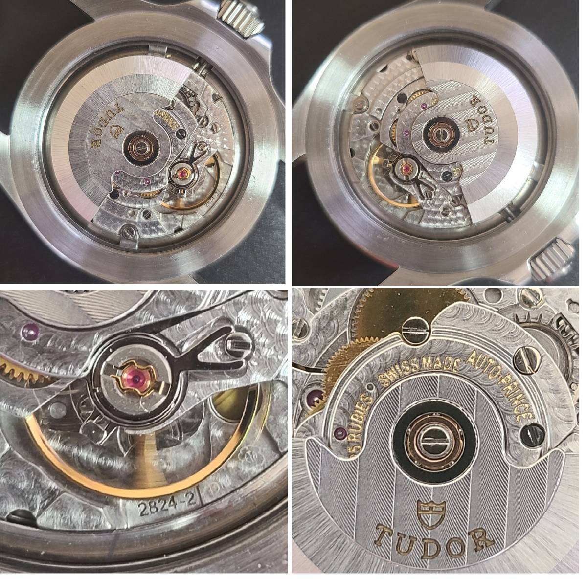 超希少オリジナルムーブメント TUDOR2824-2搭載 4枚目画像必見