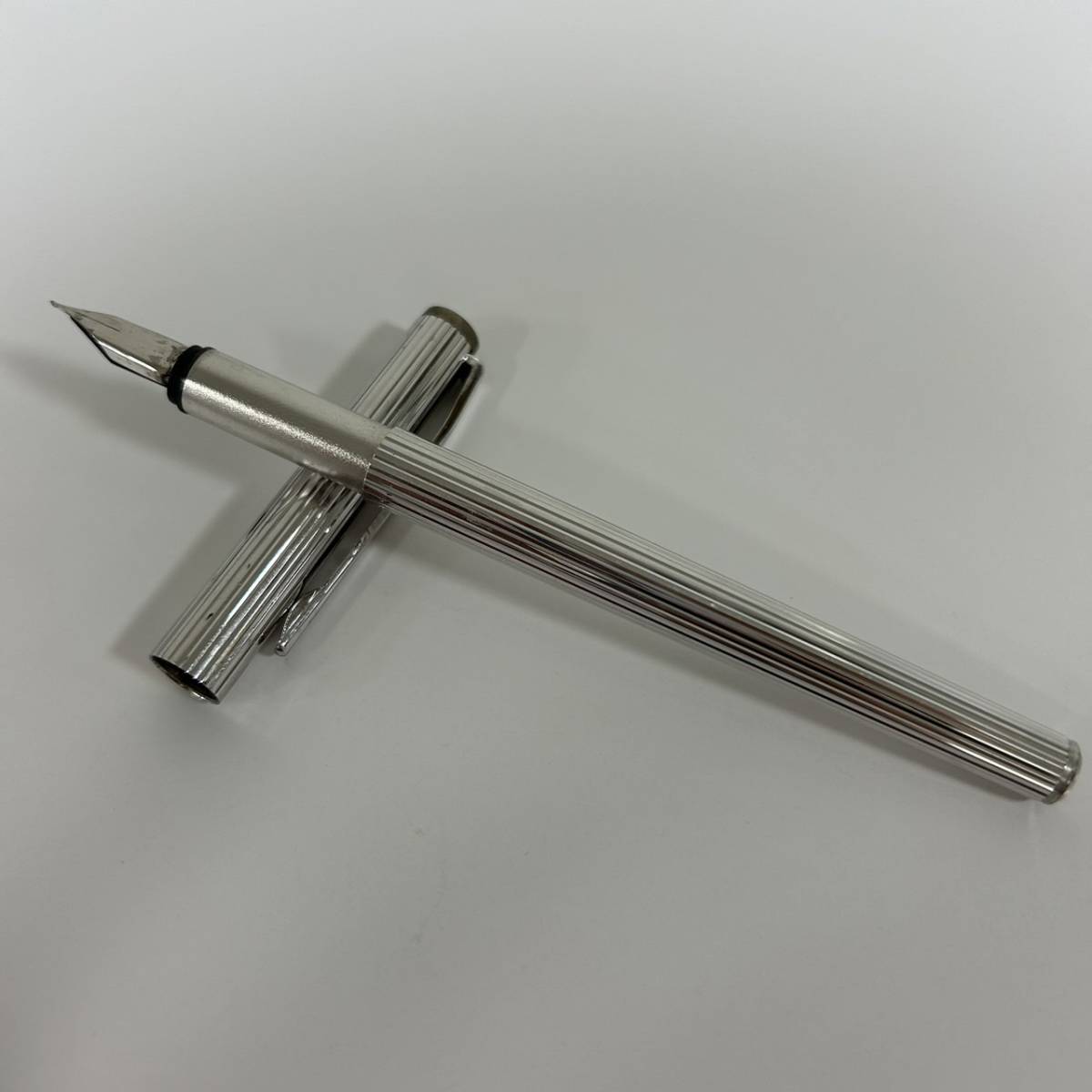 文房具・事務用品 廃盤 美品 モンブラン ノブレス シルバー 14K 585