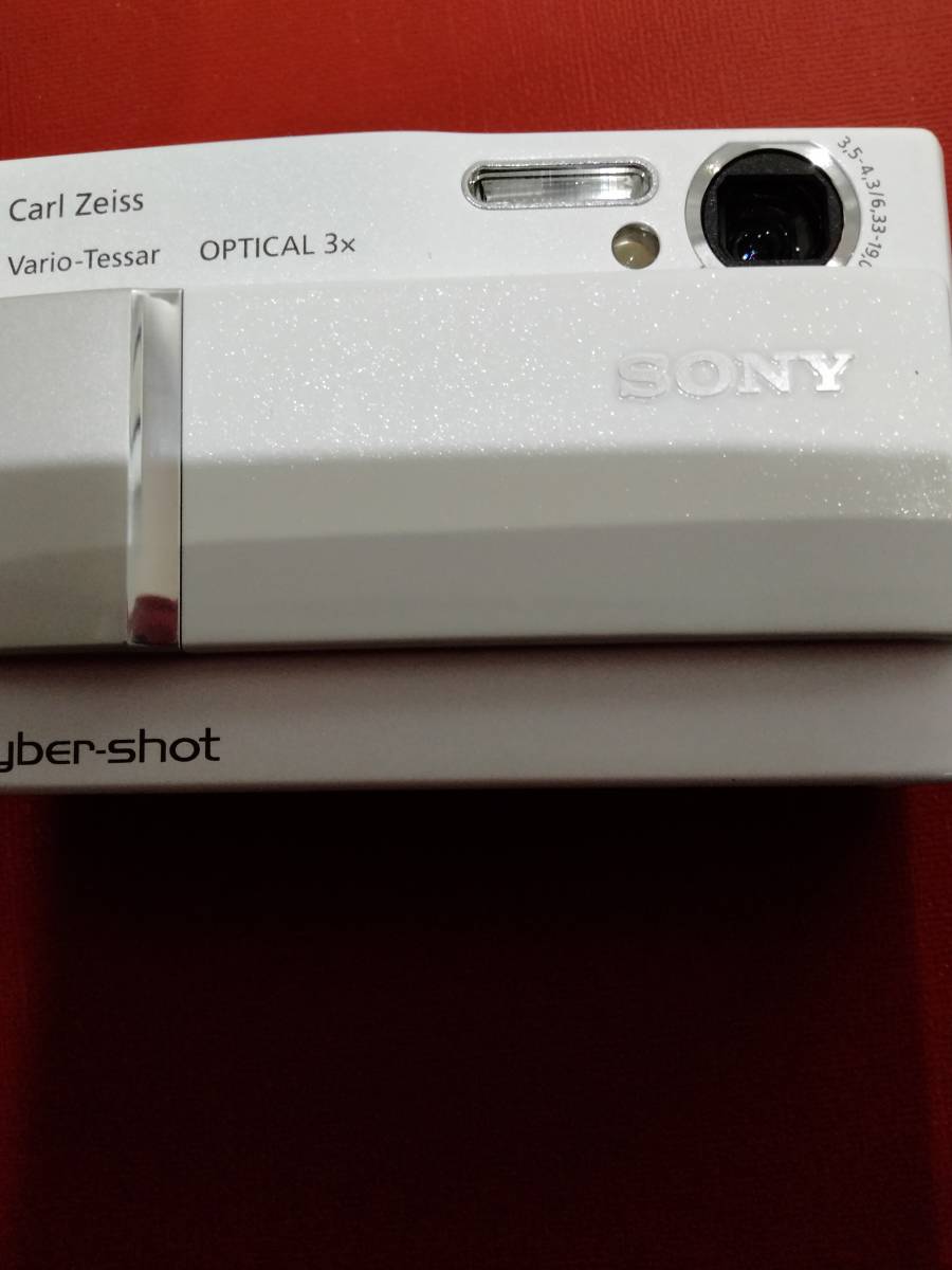 サイバーショット　DSC-T10 パールホワイト