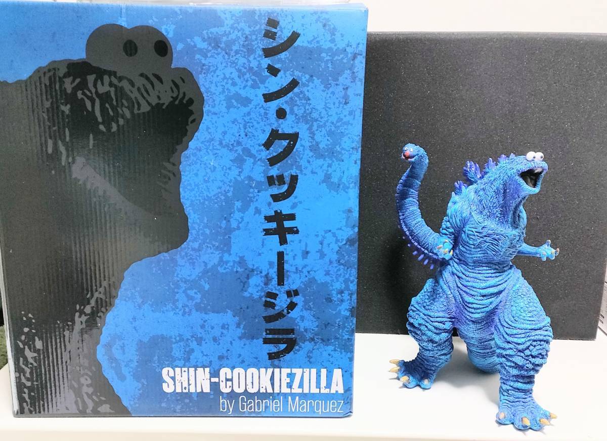 シン クッキージラ V2 ガブリエル マルケス 遺作 限定 400体 Shin Cookiezilla BOTTLENECK GALLERY