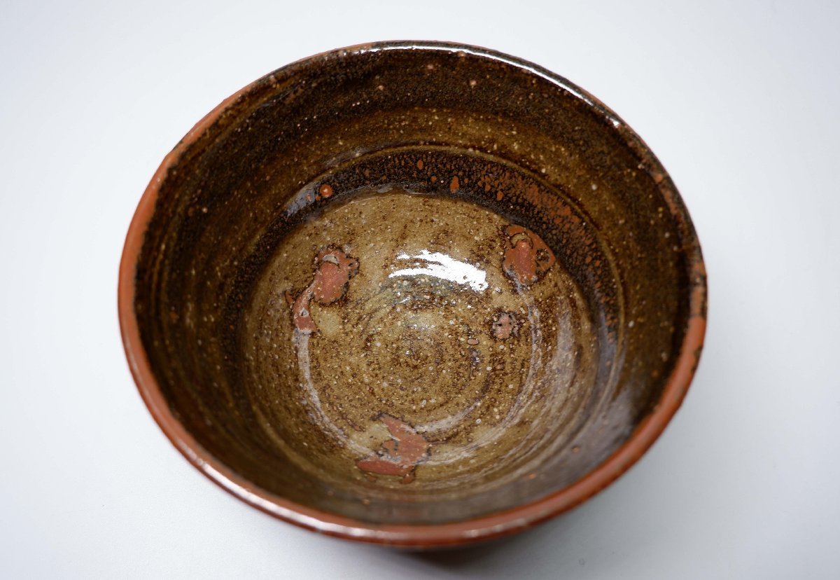 真作 名品】河井寛次郎 「櫛目茶碗」共箱付属 完品 【公式通販】