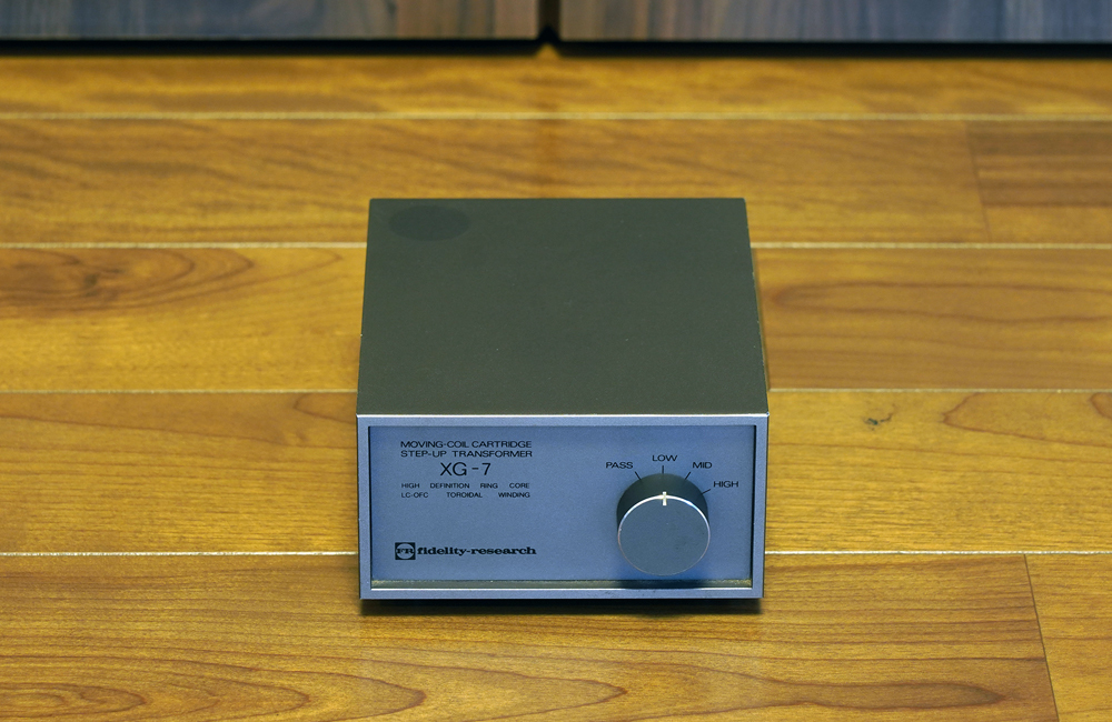 Fidelity Research XG-7 昇圧トランス Fidelity-Research FR XG-7 MC昇圧トランス フィデリティリサーチの