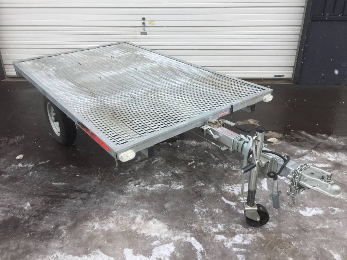 札幌発☆最落なし!フルトレーラー SOREX ソレックス ダンプ式 軽登録 初度H29年 売切!