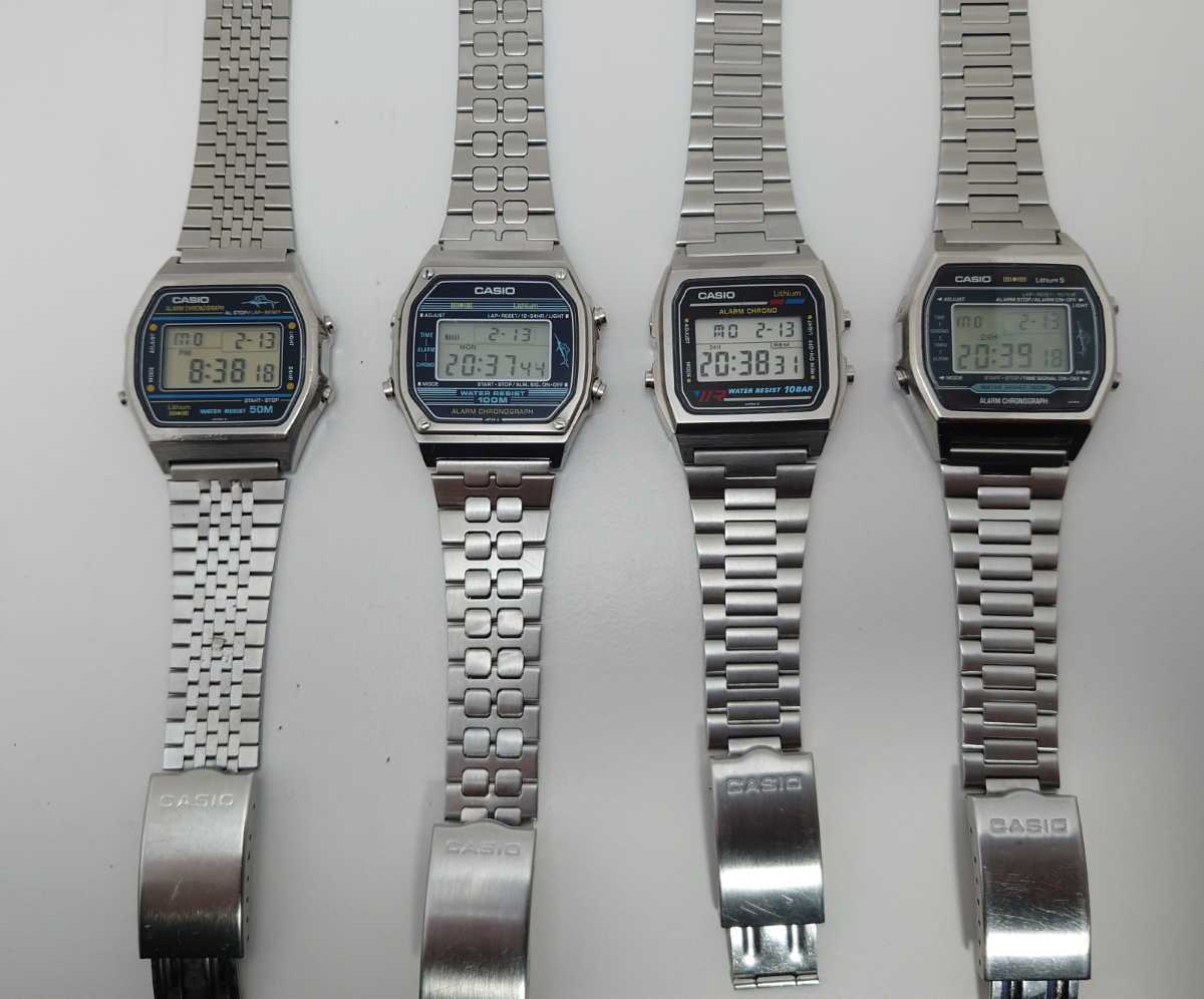 カシオ CASIO ヴィンテージ デジタル腕時計 アラーム クロノグラフ 