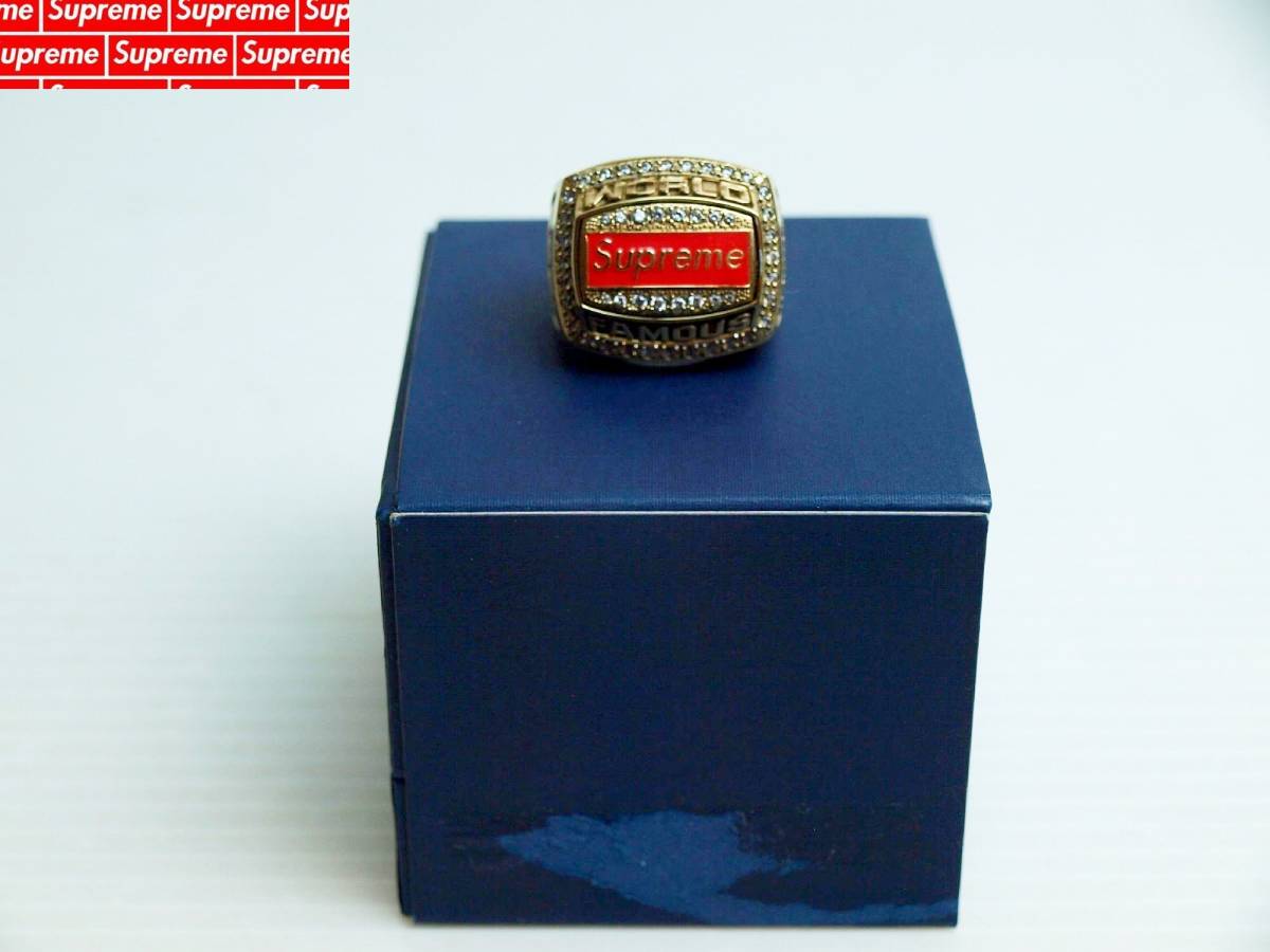 Supreme シュプリーム Jostens World Famous Champion Ring Gold