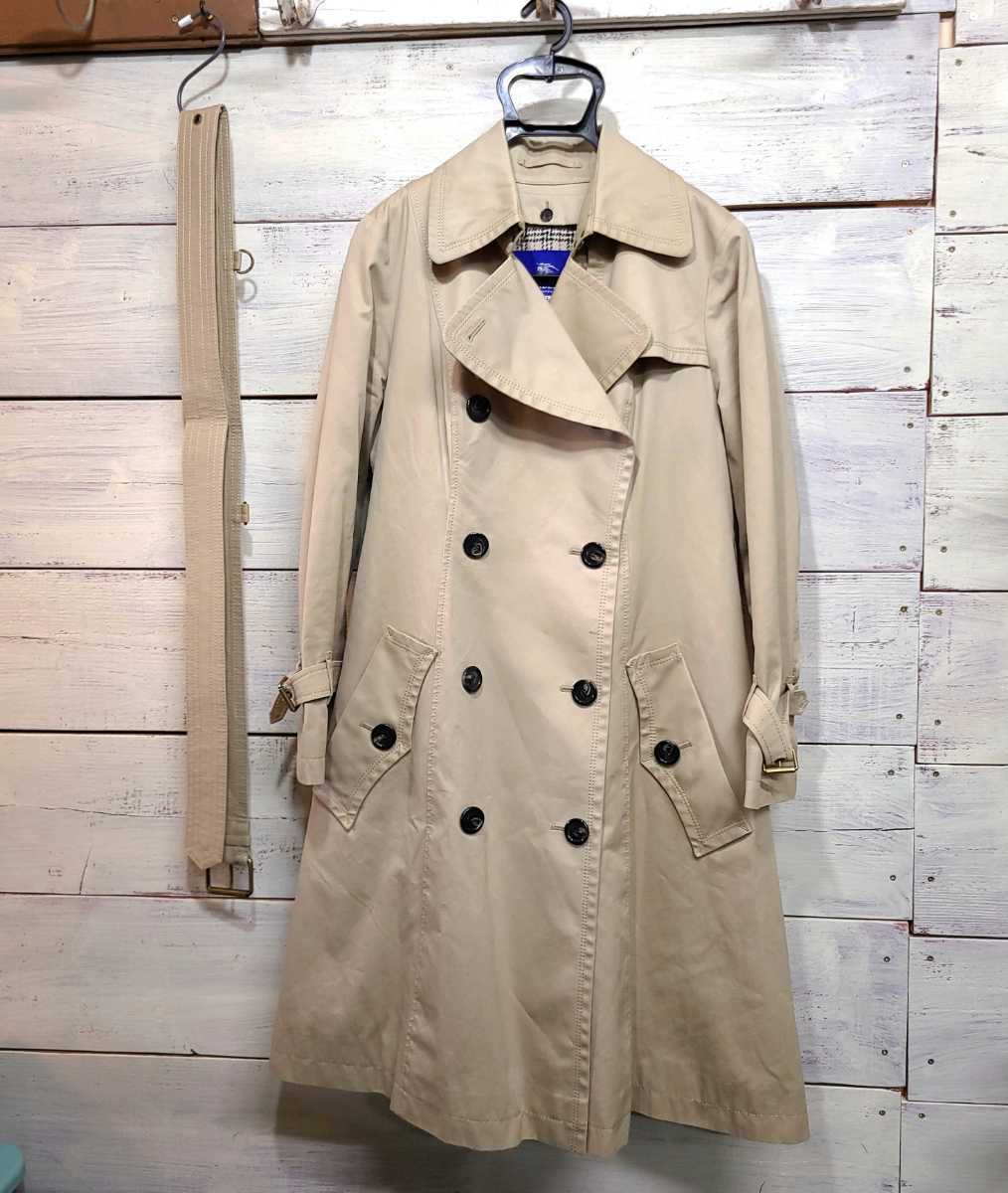 BURBERRY バーバリー ブルーレーベル トレンチコート ベルト ウール