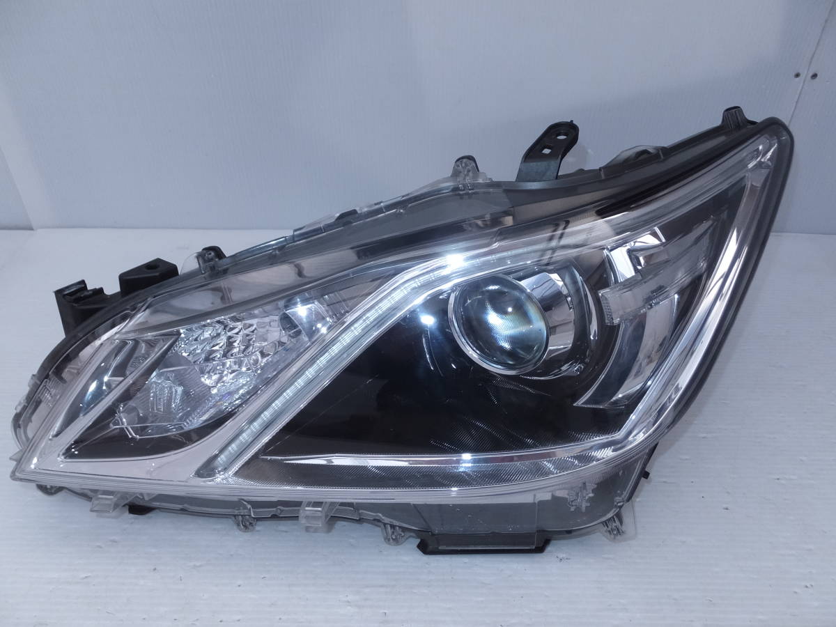 B183 GRS210 210系 クラウンアスリート HID ユニット 純正 左 ヘッド 