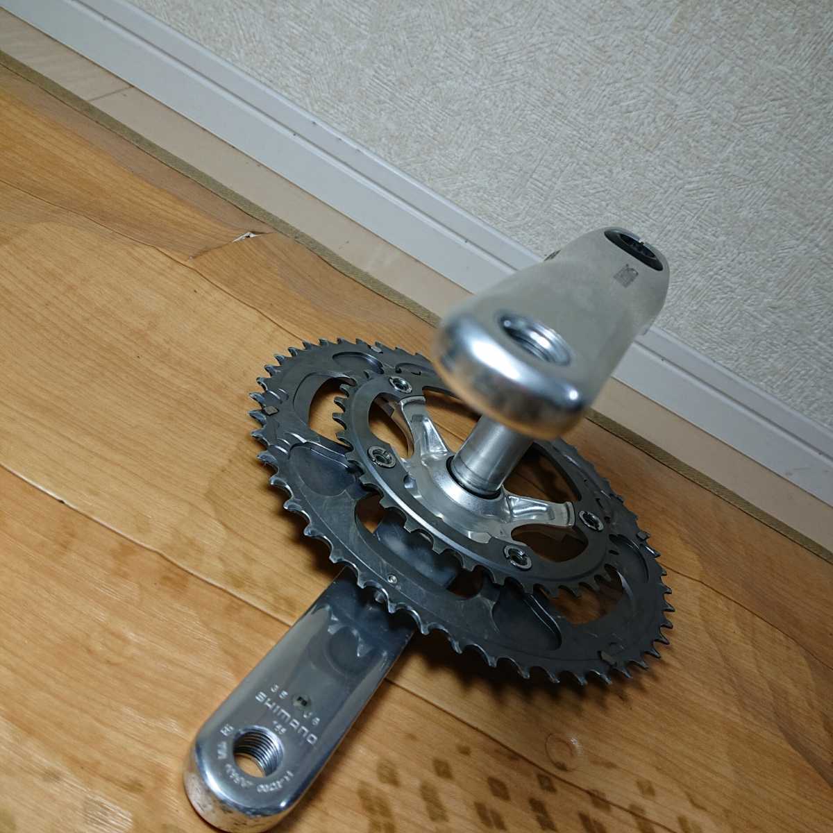 SHIMANO FC-R700 165mm クランクセット 50t-34t コンパクト(セット 