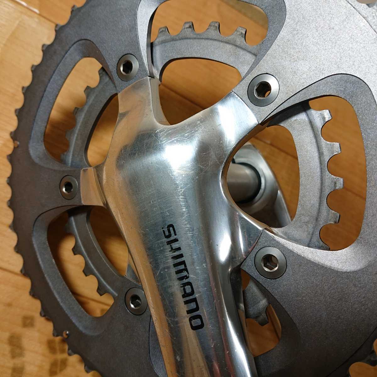 SHIMANO FC-R700 165mm クランクセット 50t-34t コンパクト(セット 