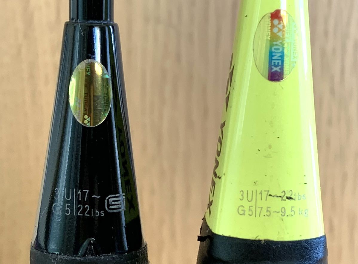 2本セット YONEX MUSCLEPOWER 30 / 9LONG マッスルパワー 3UG5