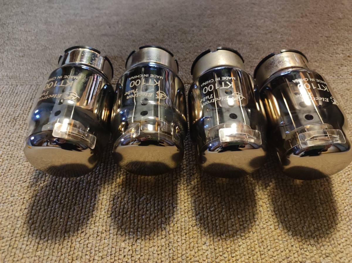 希少・保管品・中古動作品・曙光/Shuguang KT100　4本　KT88