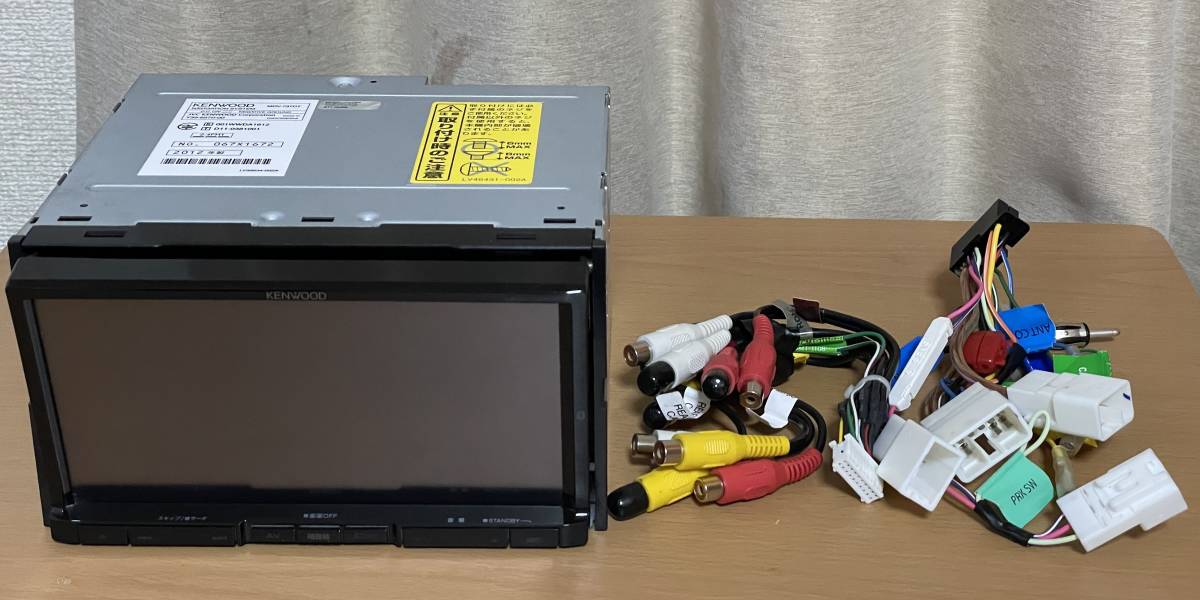 KENWOOD ケンウッド メモリーナビ MDV-737DT 2012年版 地デジ DVD SD