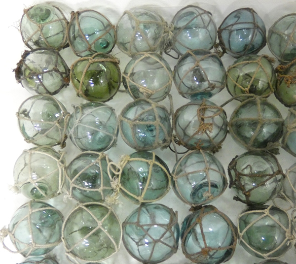 浮き玉 ガラス玉 約5〜6.5㎝❗️100個❗️ 浮き玉 ガラス