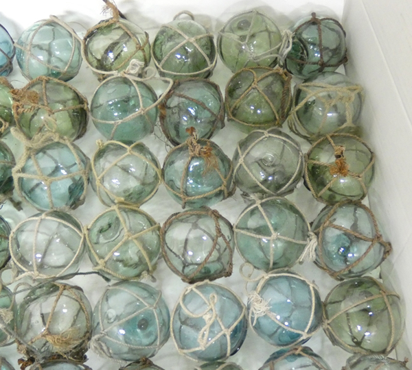 浮き玉 ガラス玉 約5〜6.5㎝❗️100個❗️ 浮き玉 ガラス玉 約5〜6.5