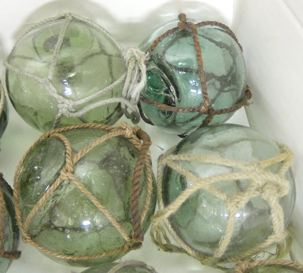 浮き玉 ガラス玉 約5〜6.5㎝❗️100個❗️ 浮き玉 ガラス