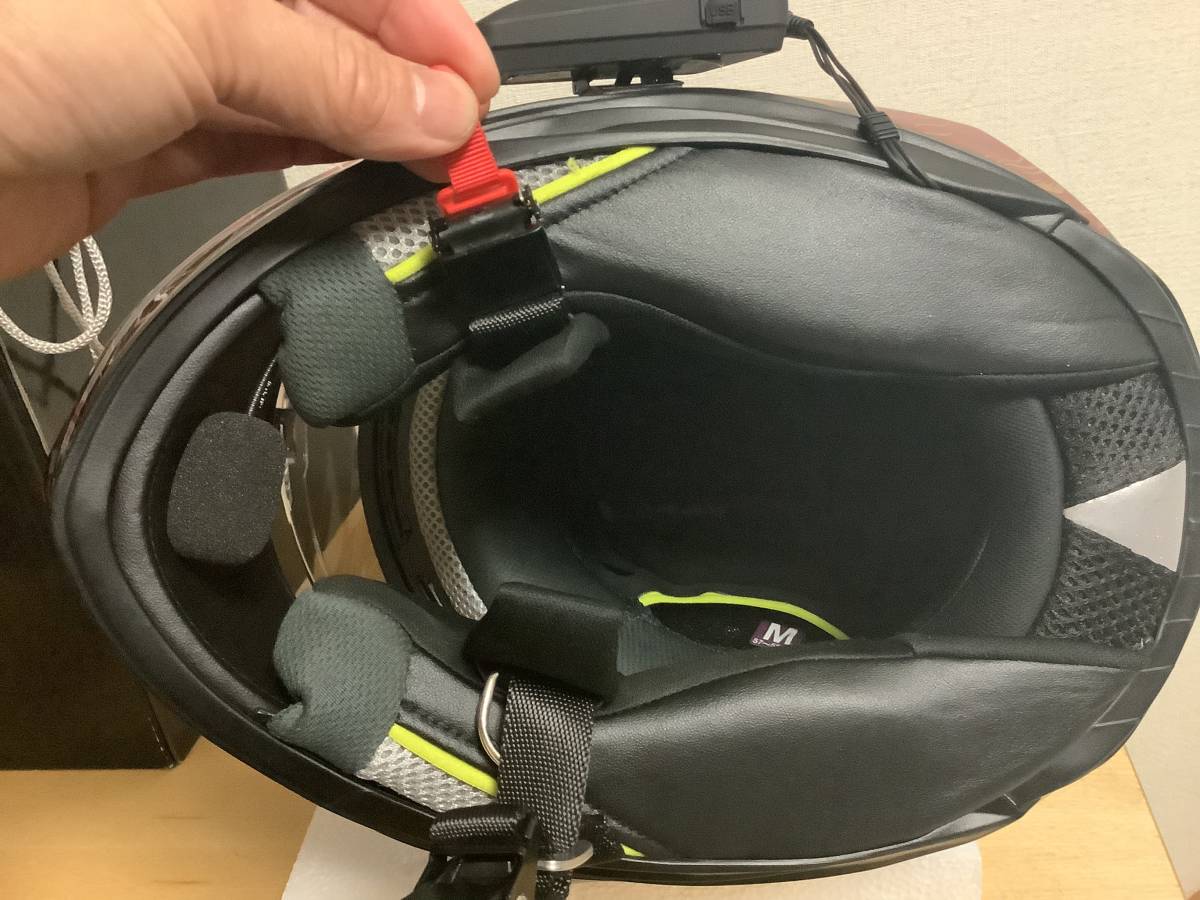 美品 OGK KABUTO カブト エアロブレード 5 ドラゴン Mサイズ57〜58 