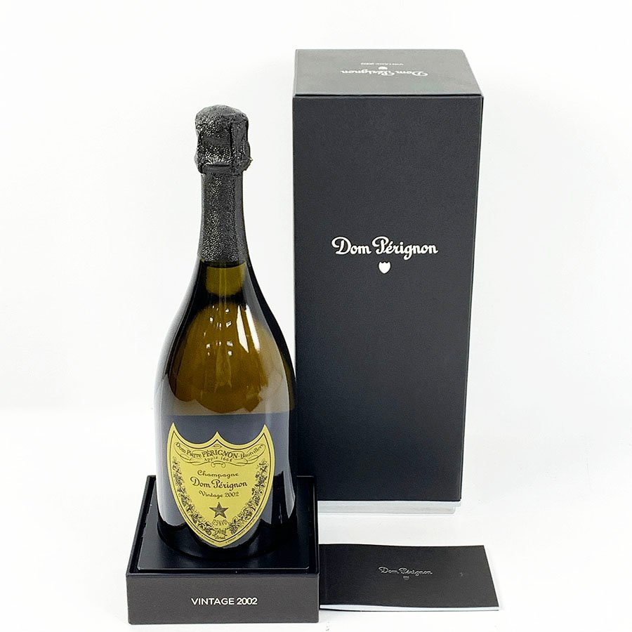 未開栓 古酒 Dom Perignon ドン・ペリニヨン ヴィンテージ 2002 750ml 12.5％ 箱付き ドンペリ [U9023]