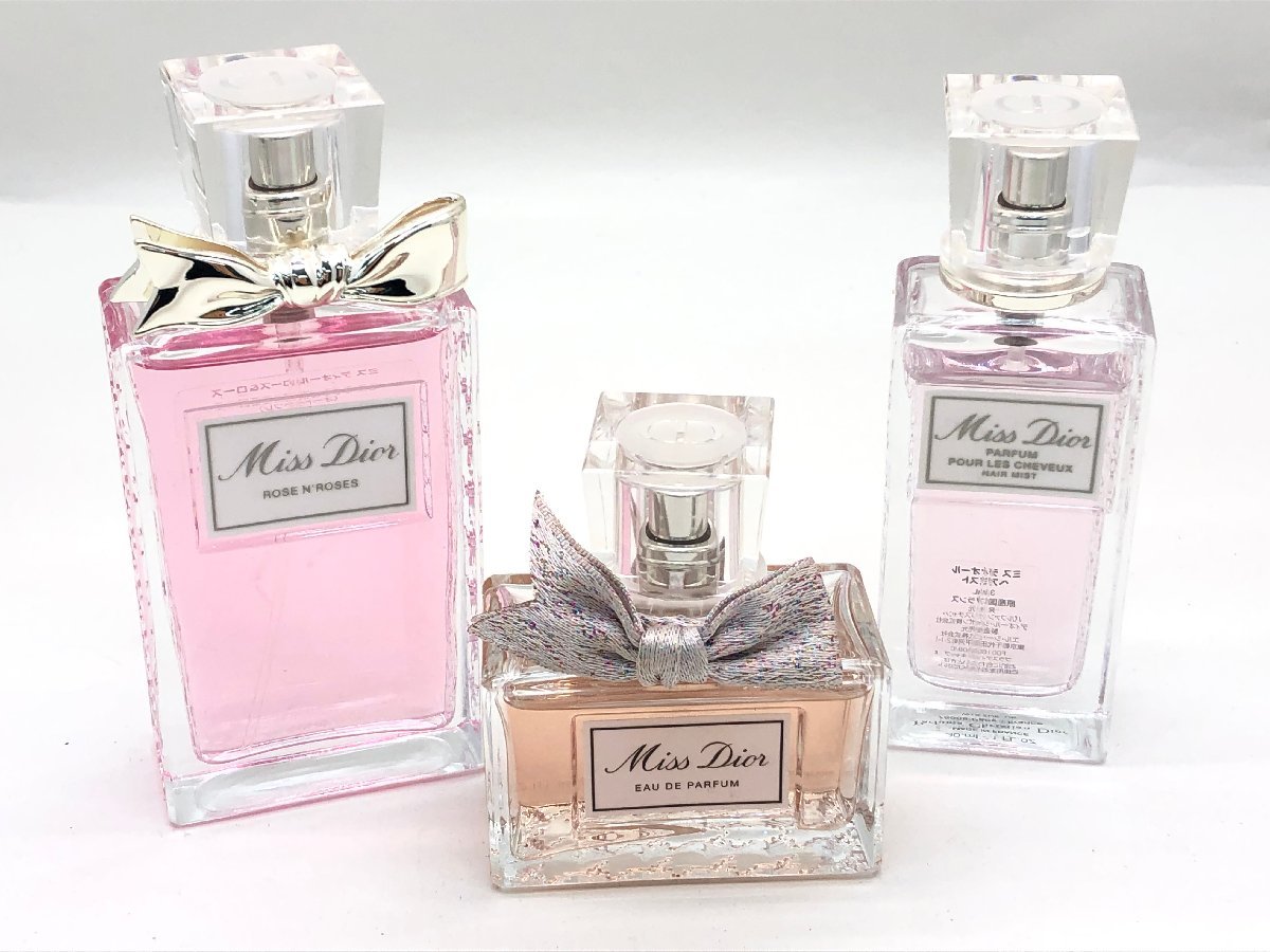 ミス ディオール オードトワレ/オードパルファン/ヘアミスト 香水 3点 まとめ 中古【uc0202006】