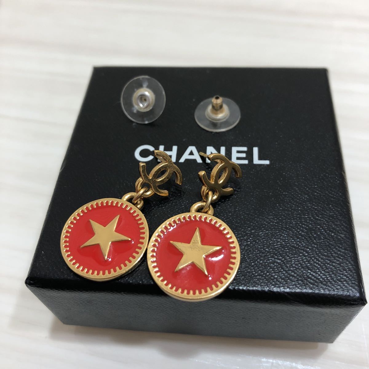 シャネル ピアス 01P スター ココマーク (管BC111 S28 ) ピアス CHANEL 