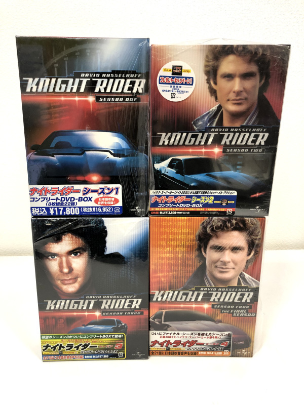 □送料無料!! [DVD] 海外TVドラマ ナイトライダー シーズン1～4