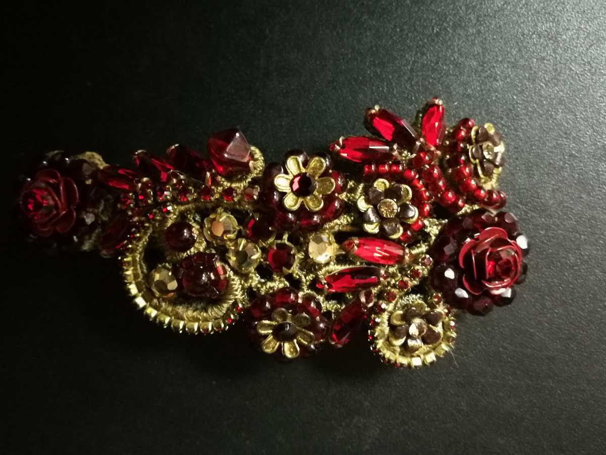 希少なヴィンテージ！ミハエルネグリン　レースバレッタ