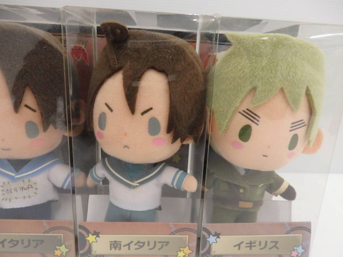 om29) ヘタリア HETALIA AXIS POWERS ぬいぐるみ 日本 北イタリア 南 