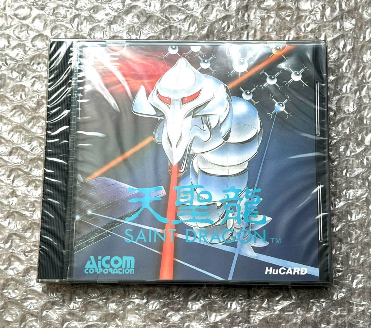 新品未開封・未使用・美品〉PCE PCエンジン HuCARD 天聖龍 PCEngine 