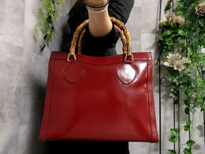 グッチ バンブー ハンドバッグのYahoo!オークション(旧ヤフオク!)の