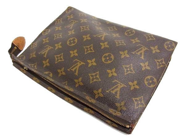 1円 LOUIS VUITTON ルイヴィトン M47542 モノグラム ポッシュト