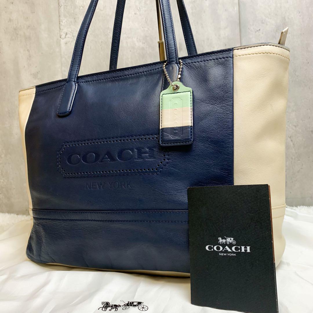 COACH トートバッグ オールドコーチ ビジネスバッグ コーチ 希少 - 0
