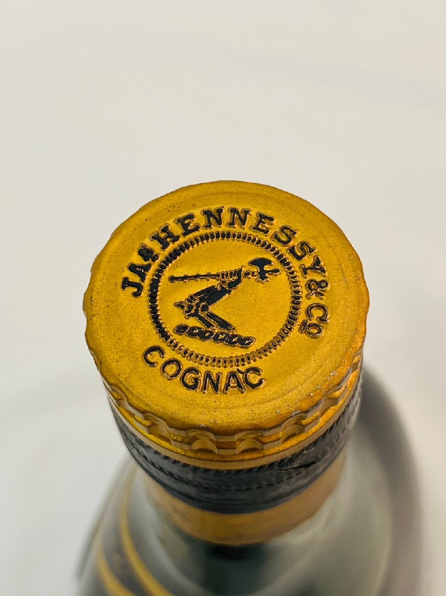 ☆未開栓☆古酒 JAS HENNESSY XO ジャズヘネシー 金キャップ グリーン
