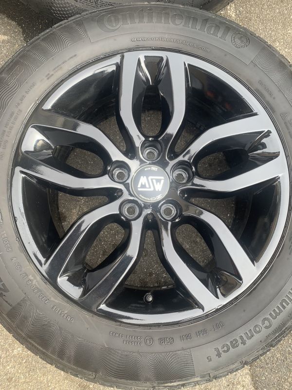 ☆引取歓迎☆BMW 純正ホイール 17x7.5 +32 5H/120（黒・ブラック）225