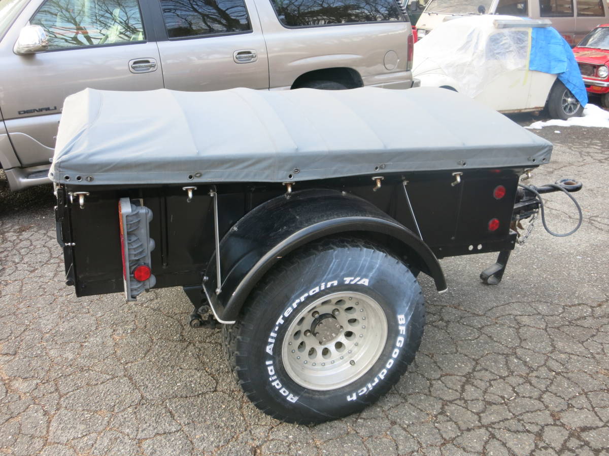 三菱 ジープ トレーラー 検→ 自衛隊 JEEP 牽引 カーゴ マルチ 純正
