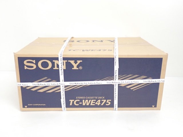 SONY TC-WE475 ツインリバース Wカセットデッキ 名品 SONYTC-WE475