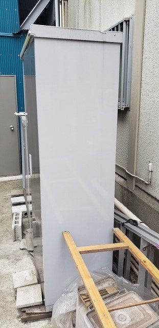生活雑貨 物置 解体済み ヨゴレ､キズ､サビがあります
