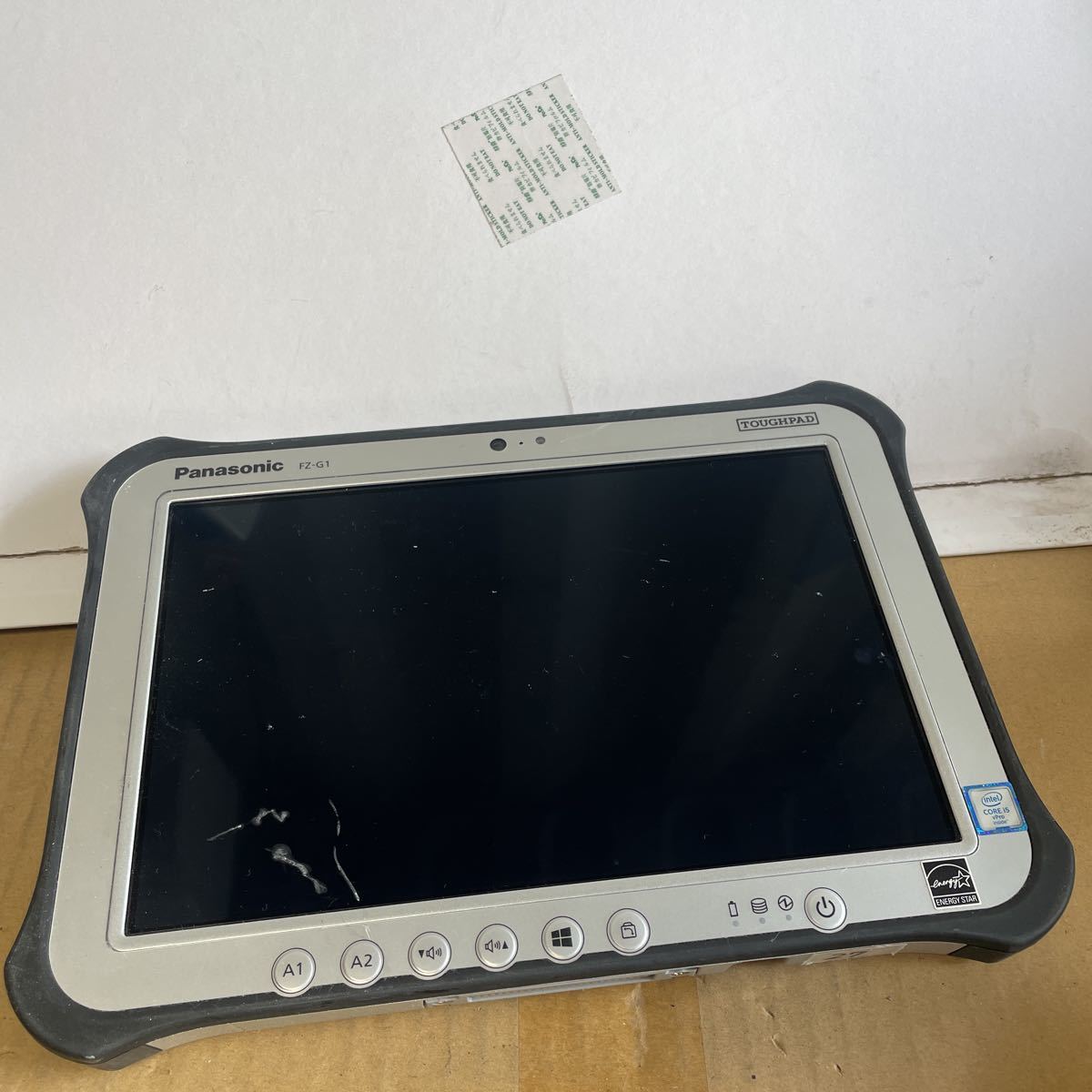 27）Panasonic TOUGHPAD FZ-G1 Corei5 タッチパネル 状態悪いジャンク