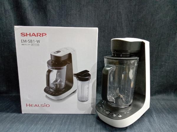 EM-SB1 赤 sharp 真空ブレンダー HEALSiO（ヘルシオ） ほぼ未使用