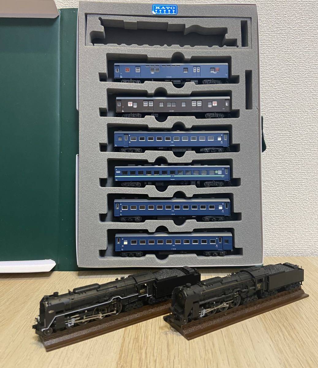 KATO 急行ニセコ 2017-2 C62 2 、2017-3 C62 3、10-873 基本セット