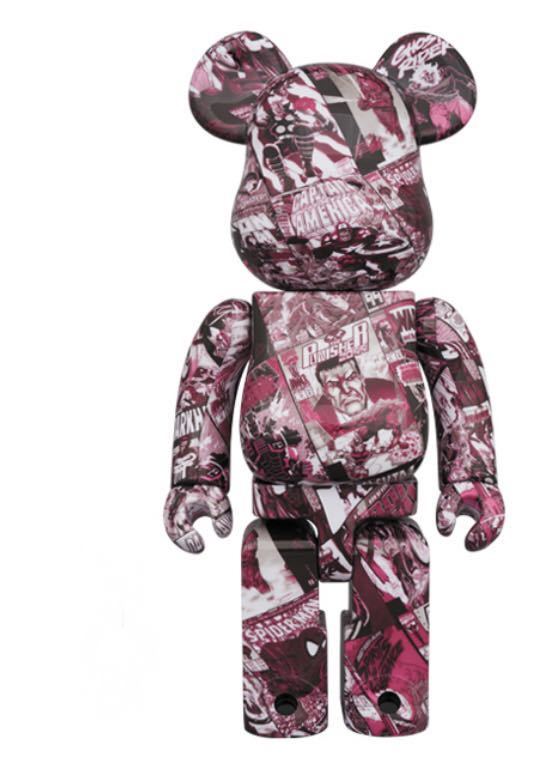 低価，正規品 ベアブリック MARVEL 80th Anniversary 400% BE@RBRICK MEDICOM TOY(キューブリック、ベアブリック)｜売買されたオークション情報、yahooの商品情報をアーカイブ公開 - オークファン キューブリック、ベアブリック