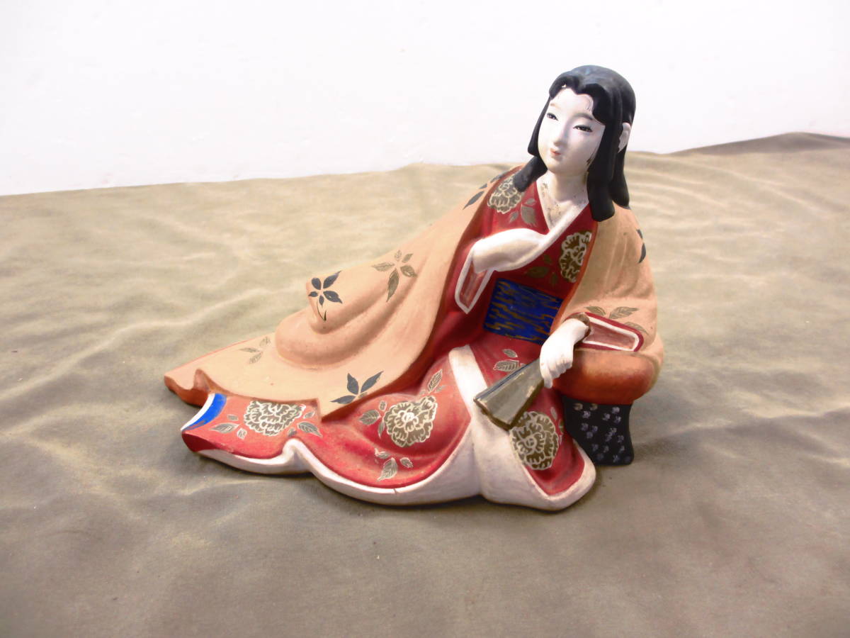アンティーク 時代物 春画人形 裏絵艶人形 枕絵 浮世絵 土人形(東洋