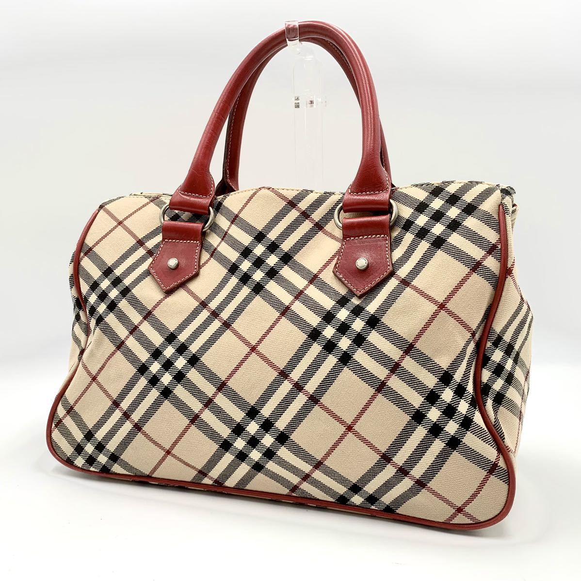 BURBERRY（バーバリー） 極 美品 ノバチェック 柄 レザー 本革