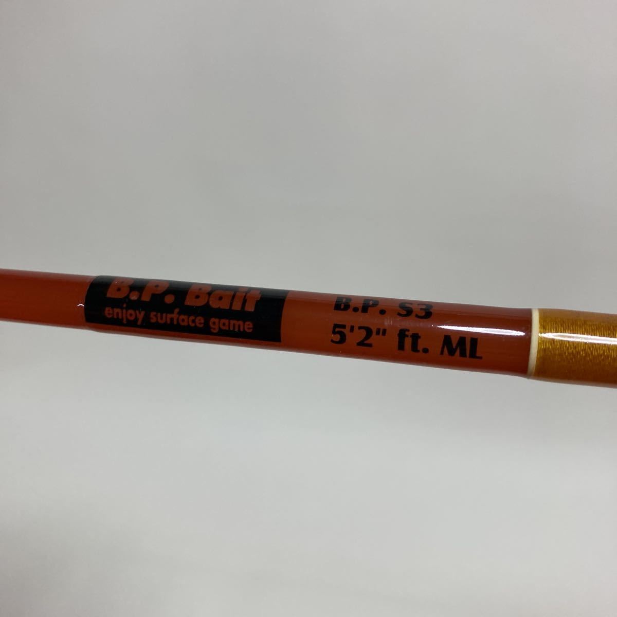 BPbait bpベイト BP S3 5.2ft ML ラスタ バスポンド 検)トップ BPbait bpベイト BP S3 5.2ft ML ラスタ バスポンド 検)トップ