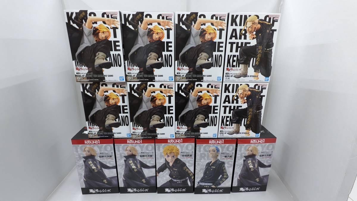 ◎未開封品まとめ!! 東リベ 関連キャラ フィギュア まとめ処分 ダブリ物多数あり 箱傷みあり 東京リベンジャーズ/TR6