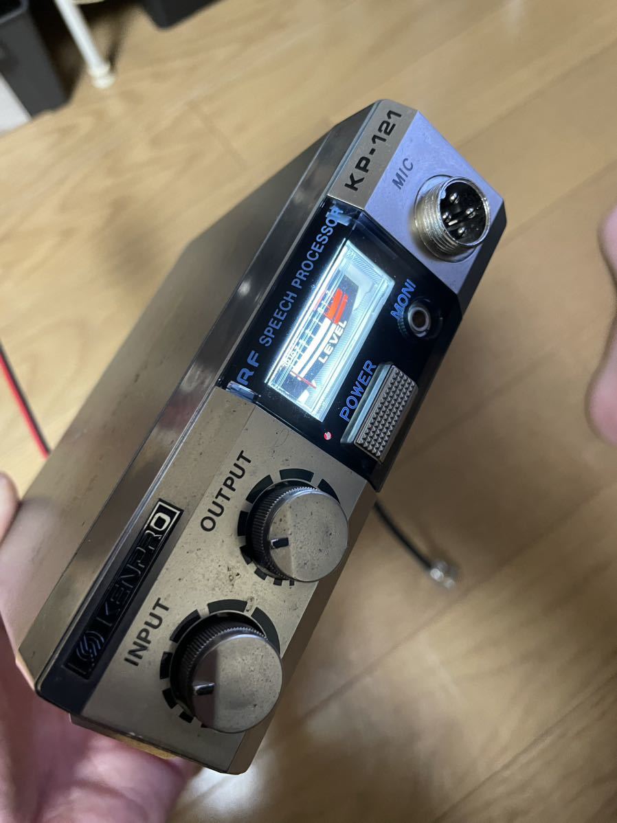 4) KENPRO KP-121 ケンプロ スピーチプロセッサー 無線機具 通電OK