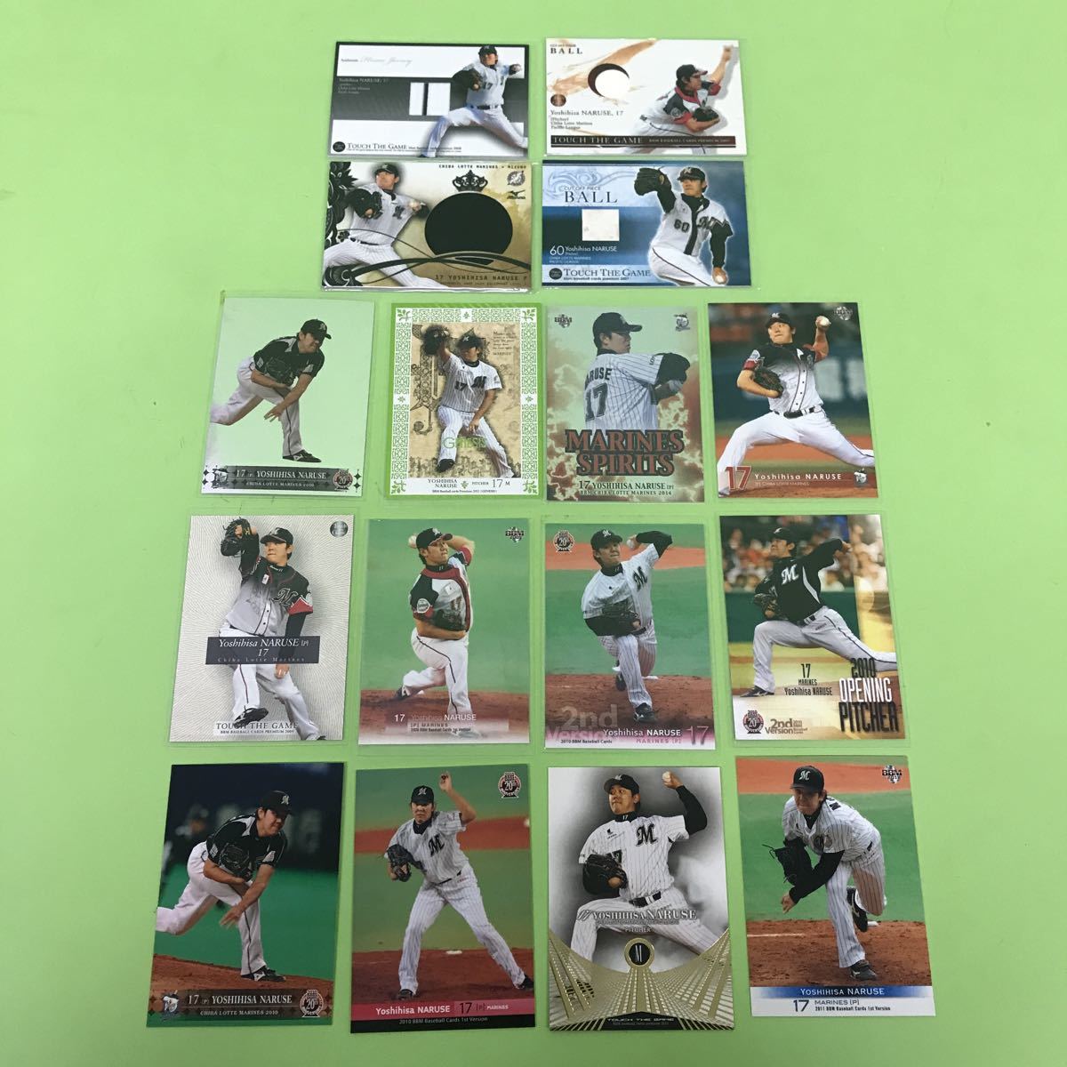 プロ野球カード BBM 千葉ロッテマリーンズ 成瀬善久 ボールカード 