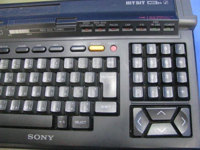 【起動確認済】MSX2+ 『SONY HB-F1XDJ 』レトロPC 起動確認済MSX2+ 『SONY HB-F1XDJ 』レトロPC 起動確認済MSX2+ o0853