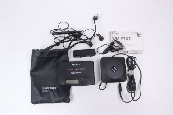 【人気SALE，SALE】 SONY ソニー WALKMAN ウォークマン ラジオカセットレコーダー WM-F707 ポータブル ジャンク Eh697(録音、再生)｜売買されたオークション情報、yahooの商品情報をアーカイブ公開 - オークファン 録音、再生